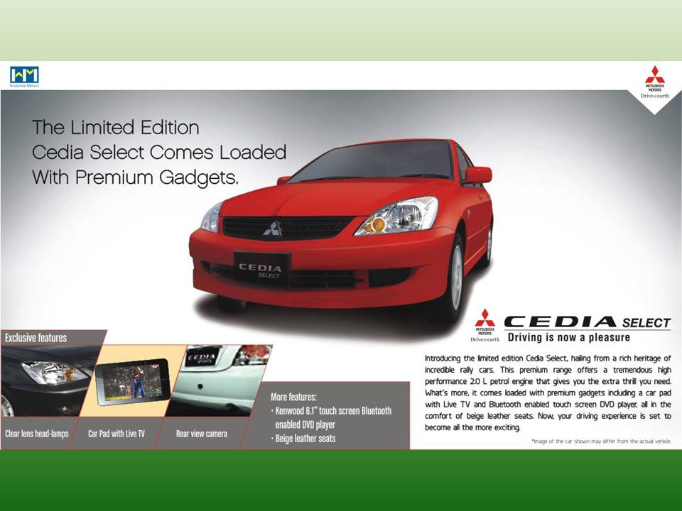 CEDIA MITSUBISHI FRONT RIGHT